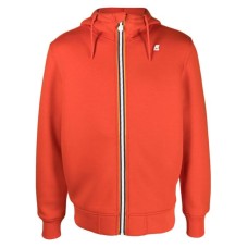 K-WAY Felpa da Uomo RAINER SPACER Orange Pumpkin