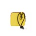K-way porta cellulare giallo con logo nella parte anteriore