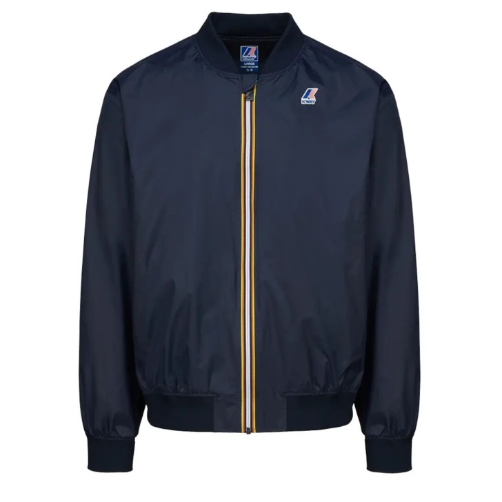 K-way Giubbotto blu da uomo con zip