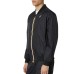 K-way giubbotto blu da uomo con zip 