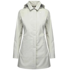 K-way Giubbotto bianco da donna con logo 