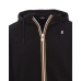K-WAY Felpa nera con cappuccio
