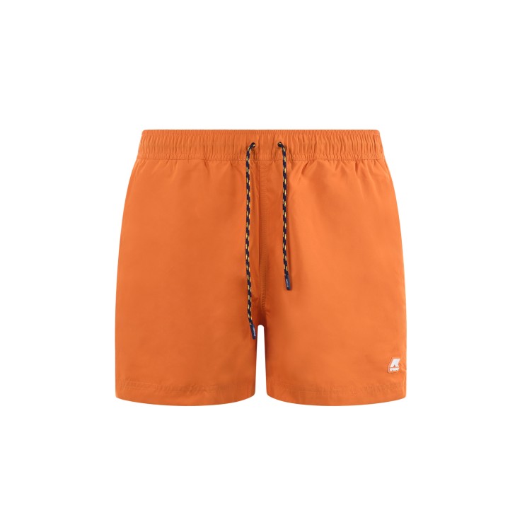 K-Way  Boxer da mare arancione corto