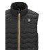 K-WAY Smanicato nero da uomo con zip 