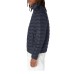 K-Way Giubbotto blu da uomo con zip e logo 