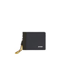 K-WAY portafoglio da uomo blu con logo 