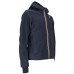 K-way giubbotto da uomo blu con cappuccio
