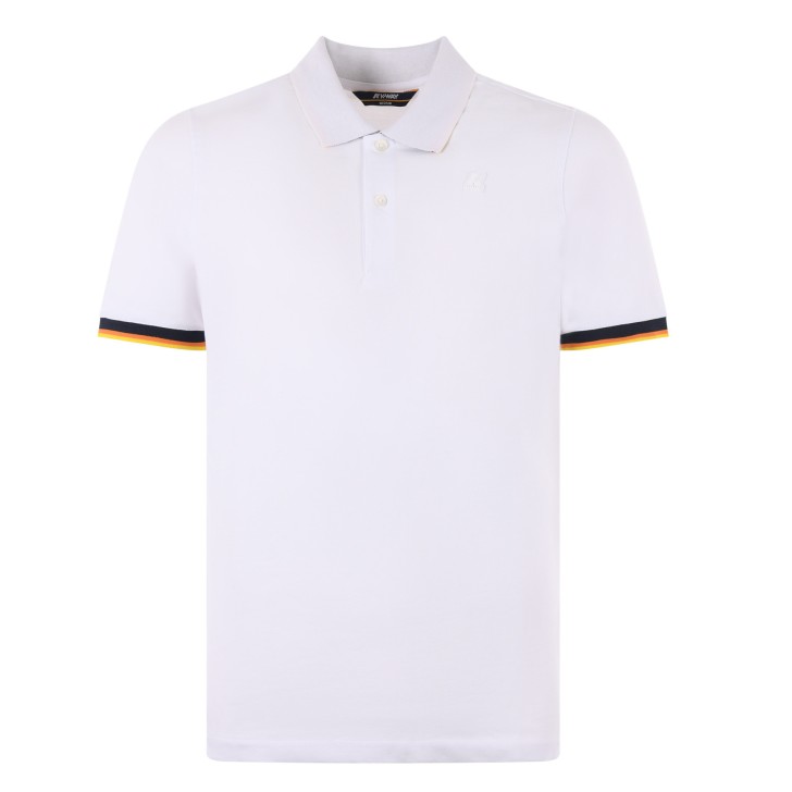 K-Way Polo Bianca da uomo