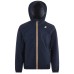 K-way giubbotto blu con cappuccio da Uomo