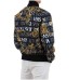 Versace Jeans Couture Giubbotto con stampa Logo Couture reversibile Nero