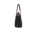 Piero Guidi TOTE BAG/SHOPPING BAG Borsa a spalla nera da donna con stampa Maci Circus