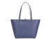 Piero Guidi borsa a spalla blu reversibile con stampa magic circus 