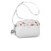Piero Guidi borsa a tracolla bianca con stampa magic circus