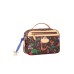 Piero Guidi borsa marrone con stampa magic circus