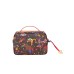Piero Guidi borsa marrone con stampa magic circus
