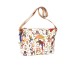 Piero Guidi Borsa a tracolla in stampa Magic Circus bianco 