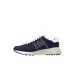 Premiata Sneakers in pellame morbido scamosciato e nylon blu