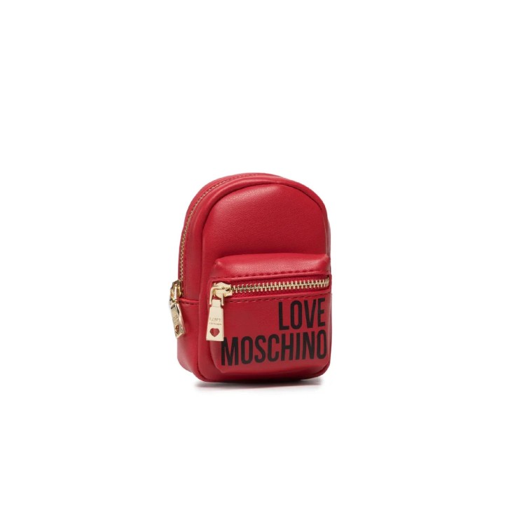 Love Moschino Portachiavi da donna a zainetto rosso da Donna