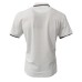 Harmont&Blaine Polo Bianca a manica corta con logo lettering multicolore 