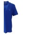 Harmont&Blaine Polo Azzurra in cotone a manica corta con logo bassotto ricamato azzurro 