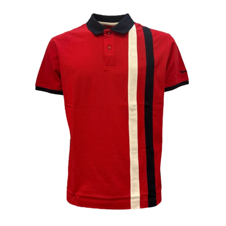 Harmont&Blaine Polo Rossa in cotone da uomo