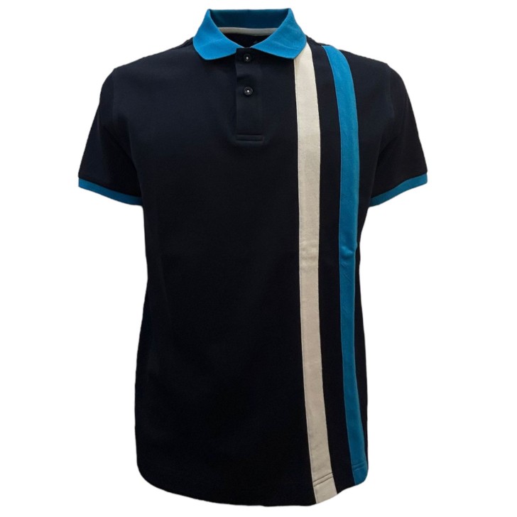 Harmont&Blaine Polo Blu in cotone da uomo