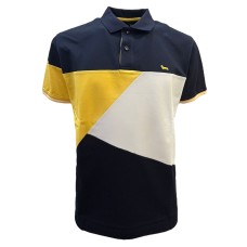 Harmont&Blaine Polo Blu in cotone da uomo