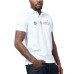 HARMONT&BLAINE POLO BIANCA CON LOGO MULTICOLOR 