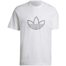 Adidas Originals T-shirt Unisex bianca con logo 