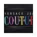 Versace Jeans Couture Zaino Nero da Uomo con logo multicolor