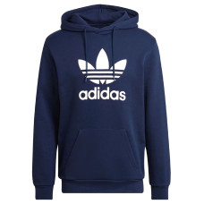 Adidas Originals Felpa Blu con logo a contrasto 
