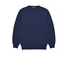 REFRIGIWEAR BEN PULLOVER IIN COTONE BLU 