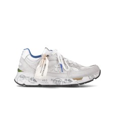 PREMIATA MASE_6621 SNEAKER IN SUEDE E TELA WHITE VINTAGE