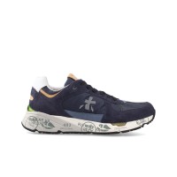 PREMIATA MASE_7237 SNEAKER IN SUEDE E NYLON BLUE VINTAGE