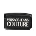Versace Jeans Couture Cintura da Uomo in Cuoio Nera