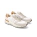 PREMIATA MICK_7208 SNEAKER IN SUEDE E NYLON WHITE/COGNAC