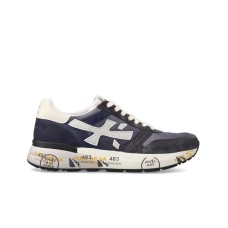 PREMIATA MICK_7209 SNEAKER IN SEUDE E NYLON BLUE 