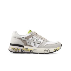 PREMIATA MICK_7212 SNEAKER IN SUEDE E NYLON WHITE 