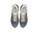 PREMIATA MICK_7215 SNEAKER IN SUEDE GREY E NYLON BLUE