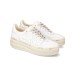 PREMIATA MICOL_6788 SNEAKER PLATFORM IN LEATHER WHITE