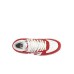 Windsor Smith Sneakers alta da donna in pelle bianca 