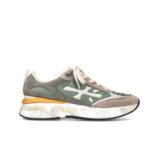 PREMIATA MOERUN_7306 SNEAKER GREEN IN SUEDE E NYLON