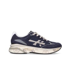 PREMIATA MOERUN_7306 SNEAKER BLUE IN SUEDE E NYLON 