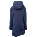 MUSEUM Piumino con Cappuccio Reversibile Blu/Viola da Donna 