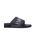 Emporio Armani Ciabatta blu con logo a contrasto
