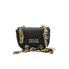 Versace Jeans Couture Borsa a Mano da Donna Nera, Logo Versace Jeans Couture 