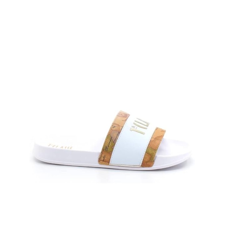 Alviero Martini 1a Classe ciabatta con stampa Geo Classic