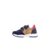 Alviero Martini 1a Classe Sneakers blu con inserti laterali con stampa Geo Classic 
