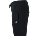 K-Way Pantalone di tuta nero in cotone con logo nella parte anteriore