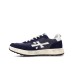 PREMIATA NOUS_6658 SNEAKER IN SUEDE E TELA BLUE